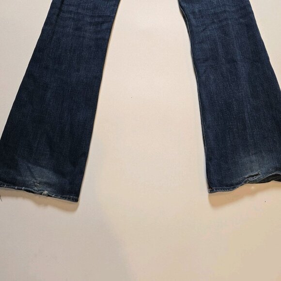 American Eagle Artist Jeans 4 L 29 X 34 Medium Wash 7952 Boot Cut Womens Stretch - Picture 11 of 11